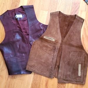 Vintage Leather Vests